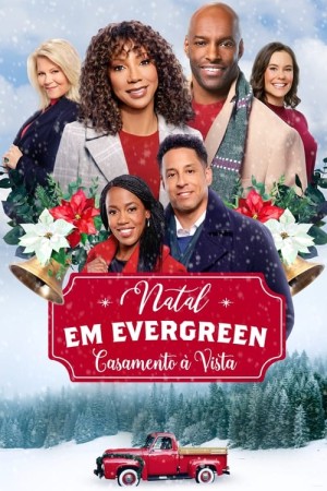 Capa do filme Natal em Evergreen: Casamento à Vista para assistir online em HD